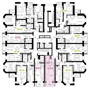 Квартира-студия № 104 